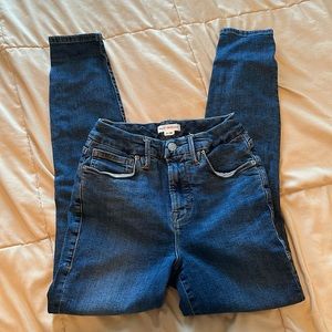 High waist good American jeans